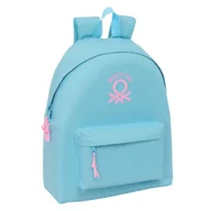 Plecaki szkolne i tornistry - Plecak szkolny Benetton Celeste Celeste 33 x 42 x 15 cm - miniaturka - grafika 1