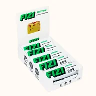 Zdrowa żywność - BATON PROTEINOWY "MATCHA + RASPBERRY" wegański bez glutenu, bez dodatku cukru 10X45G / FIZI - miniaturka - grafika 1