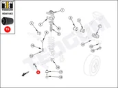 Wahacze - Silentblok wahacza TEDGUM 00461462 5456050A00 - miniaturka - grafika 1