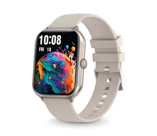 Aligator AW10SR Watch GO 220 mAh IP67 Beżowy - Smartwatch - miniaturka - grafika 1