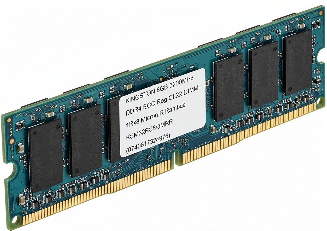 DDR4 8GB PC 3200 CL22 Kingston Server ECC Micron R retail