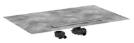 Odpływy liniowe - Hansgrohe RainDrain Allround - Odpływ liniowy 70 cm, z rusztem, stal nierdzewna szczotkowana 56186800 - miniaturka - grafika 1