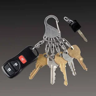 Nite Ize - S-Biner KeyRack Locker - Stalowy - KLK-11-R3 - Akcesoria turystyczne - miniaturka - grafika 3
