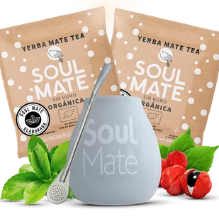 Zestaw do yerba mate Bombilla Tykwa Matero - Yerba Mate - miniaturka - grafika 1