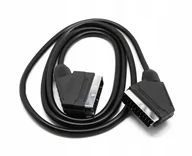 Kable komputerowe i do monitorów - Kabel Przewód Scart-Scart Euro 21Pin 3M A/V Do Tv - miniaturka - grafika 1