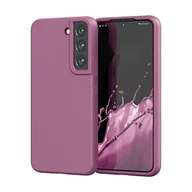 Etui i futerały do telefonów - Etui na telefon Samsung Galaxy S22, miękkie, elastyczne silikonowe żelowo-gumowe etui chroniące przed upadkiem, smukłe, odporne na uderzenia etui do Samsunga Galaxy S22, fioletowe - miniaturka - grafika 1