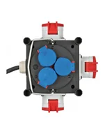 Kable komputerowe i do monitorów - Brennenstuhl Komp. Verteiler BSV 3 MINI/ TPE 1153680100 - miniaturka - grafika 1