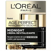 Kremy do twarzy - L’Oréal Paris Age Perfect Kremy na noc 50 ml Damski - miniaturka - grafika 1