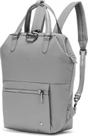 Plecaki - Plecak antykradzieżowy damski Pacsafe Citysafe CX mini 11L Econyl Gravity Gray - miniaturka - grafika 1