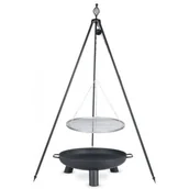 Ruszty - Farmcook Grill ogrodowy na trójnogu 70 cm + Palenisko 80 cm - miniaturka - grafika 1