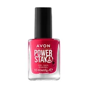 Lakiery do paznokci - Avon Power Stay Supertrwały żelowy lakier do paznokci - Red is Red - 10ml - miniaturka - grafika 1