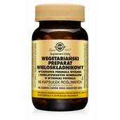Witaminy i minerały - Solgar POLSKA SP Z O.O Wegetariański Kompleks Wieloskładnikowy 90 kapsułek - miniaturka - grafika 1