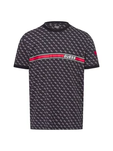 GUESS Pan T-Shirt Mężczyźni Bawełna niebieski wzorzysty, S - Koszulki męskie - miniaturka - grafika 1
