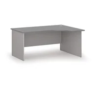 Biurka - Biurko narożne PRIMO GRAY, 1600 x 1200 mm, prawe, szary/grafit - miniaturka - grafika 1