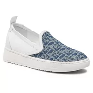 Trampki damskie - Pinko Tenisówki Liquirizia Slip On PE 21 BLKS1 1H20UM Y737 Off White L6U - miniaturka - grafika 1