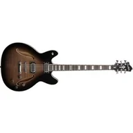 Gitary elektryczne - Hagstrom Viking Baritone DLX Cosmic Blackburst - miniaturka - grafika 1