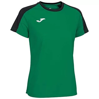 Koszulki i topy damskie - Joma Eco Championship T-shirt damski z krótkim rękawem, zielony/czarny, S - grafika 1