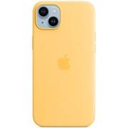 Etui i futerały do telefonów - Etui APPLE Silicone Case MagSafe do iPhone 14 Plus Bladożółty - miniaturka - grafika 1
