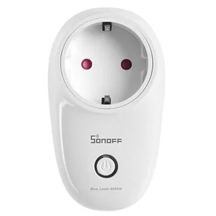 Sonoff Inteligentne gniazdko WiFi Sonoff S26R2-TPE S26R2-TPE - Systemy inteligentnych domów - miniaturka - grafika 1