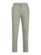 Spodnie męskie - Jack & Jones Spodnie chino w kolorze khaki - miniaturka - grafika 1