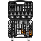 Zestawy narzędziowe - NEO-TOOLS Zestaw kluczy nasadowych i bitów 08-666 - miniaturka - grafika 1