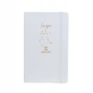 Notesy i bloczki - Gwiazdozbiór Bliźnięta, Notes ze znakiem zodiaku, Pamiętnik z imieniem - miniaturka - grafika 1