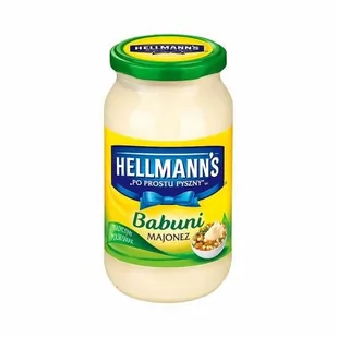 Hellmanns MAJONEZ BABUNIA 420G zakupy dla domu i biura 62116066 - Majonezy i dressingi - miniaturka - grafika 2