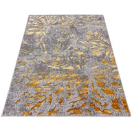 Dywany - Designerski szary dywan w nieoczywisty wzór P1-R64 - miniaturka - grafika 1