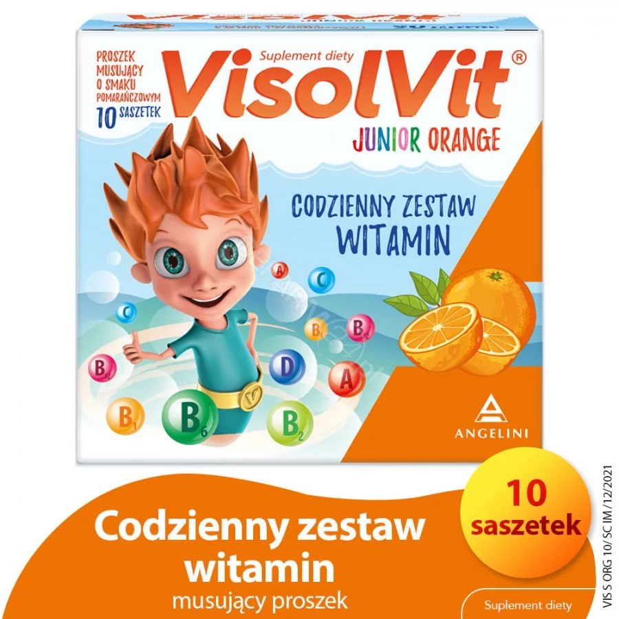 Angelini Visolvit Junior Orange 10 sasz.