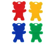 Balony i akcesoria - Ciężarki do balonów MISIE Obciążniki 25szt mix - miniaturka - grafika 1