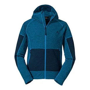 Schöffel Męska bluza z kapturem Cambrai M, lekka i oddychająca kurtka polarowa, ciepła kurtka męska z dwoma kieszeniami na zamek błyskawiczny - Kurtki męskie - miniaturka - grafika 1