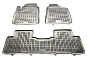 Dywaniki samochodowe - REZAW PLAST Dywaniki gumowe czarne PLAST 203003, 3 szt, SsangYong KORANDO od 2011 PLAST 203003 - miniaturka - grafika 1