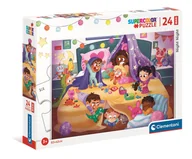 Puzzle - Clementoni Puzzle 24 Maxi Super Kolor Night Night - miniaturka - grafika 1