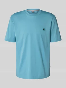 T-shirt o kroju regular fit z bawełny merceryzowanej - Koszulki męskie - miniaturka - grafika 1