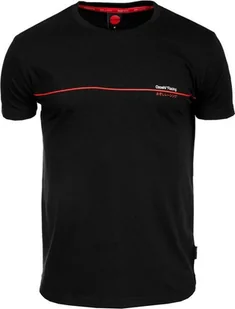 Ozoshi Koszulka męska Ozoshi Puro czarna OZ93340 XL - Koszulki męskie - miniaturka - grafika 1