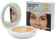 Puder dla dzieci - Puder Isdin Fotoprotector Compact Bronce Oil Free SPF50 10 g - miniaturka - grafika 1