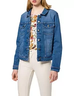 Kurtki damskie - ONLY CARMAKOMA Carwespa Life Denim Jacket MBD Noos damska kurtka dżinsowa, niebieski (medium blue denim), 44 - miniaturka - grafika 1