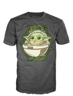 Figurki kolekcjonerskie - star wars - child on board - t-shirt pop (m) - miniaturka - grafika 1