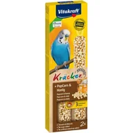 Przysmaki dla ptaków - Vitakraft Kräcker dla papużek falistych 4 x 2 szt. Honig-Popfit - miniaturka - grafika 1