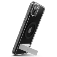 Etui i futerały do telefonów - Etui Spigen Ultra Hybrid S MagSafe z podstawką do iPhone 15 - czarne - miniaturka - grafika 1