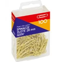Grand Spinacze złote R-28 100szt) - Spinacze i klipsy do papieru - miniaturka - grafika 2