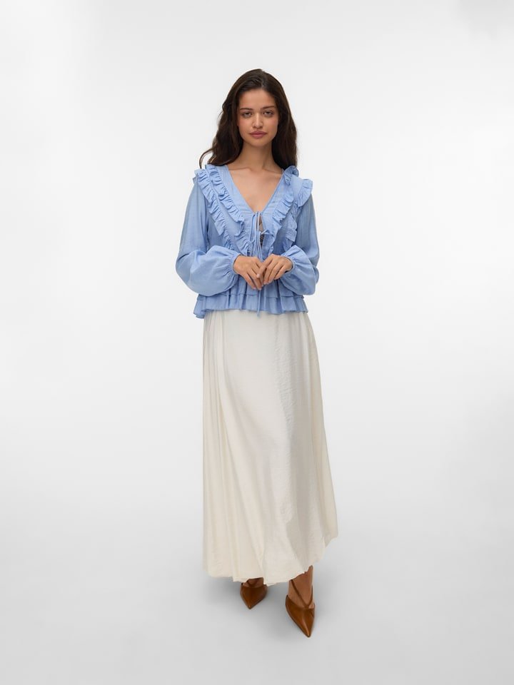 Vero Moda Bluzka w kolorze niebieskim