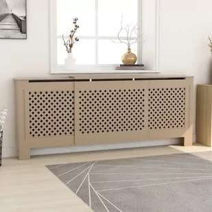 Osłona na kaloryfer, MDF, 205 cm - Dekoracje domu - miniaturka - grafika 1