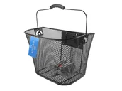 Sakwy rowerowe - Koszyk na kierownicę Kosz rowerowy stalowy 5kg - miniaturka - grafika 1