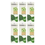 Napoje roślinne - The Bridge Napój owsiany bez glutenu Zestaw 6 x 1 l Bio - miniaturka - grafika 1