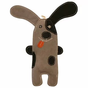 PafDog Pejsek Willy zabawka dla psów ze skóry i juty, 32 cm - Zabawki dla psów - miniaturka - grafika 1