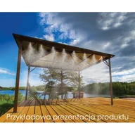 Węże ogrodowe i zraszacze - BRADAS Ogrodowa mgiełka wodna 7,5m Kurtyna BLACK LINE 8472 ECO-Z1007 - miniaturka - grafika 1