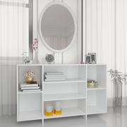 Szafki do salonu - Lumarko Szafka, biała, 120x30x75 cm, płyta wiórowa - miniaturka - grafika 1