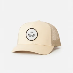 Męska Czapka z daszkiem RIP CURL ROUTINE CURVE TRUCKER 1ERMHE_12 – Beżowy - Czapki męskie - miniaturka - grafika 1
