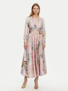 Guess Sukienka wieczorowa W5PK1U WD8G2 Kolorowy Regular Fit - Sukienki - miniaturka - grafika 1